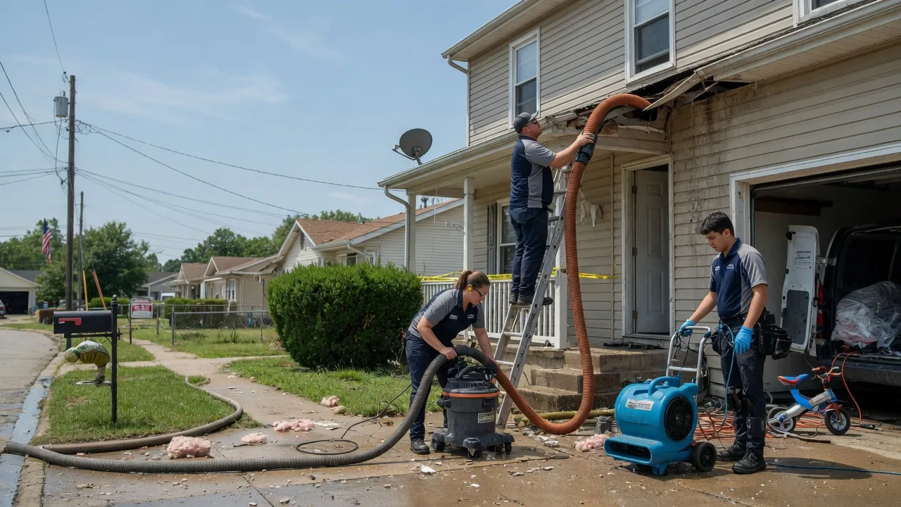 Water Damage Restoration in Mowrystown, OH near me